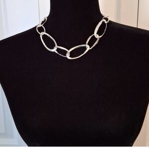 Chunky Silver Chain Necklace